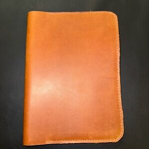 Leather journal cover for A5 size journal